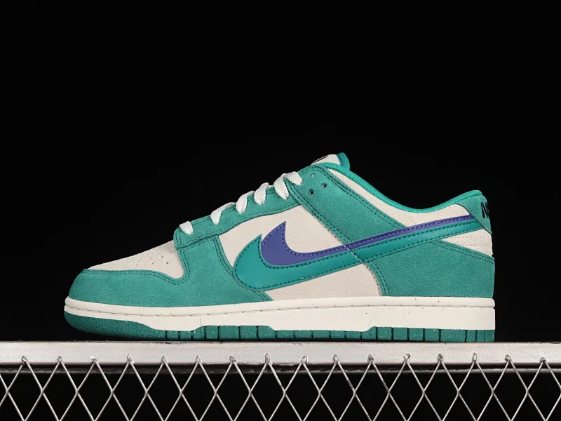 All Categories Nk SB Dunk Series Nk SB Dunk Low Low-top sneakers Foreign trade version Nk SB Dunk Low "85" Gray-green double hook SB low-top sports and leisure sneakers DO9457-101